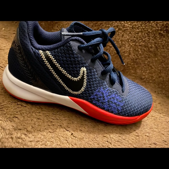 Nike Other - Nike Kids Basketball Shoes 13c Kyrie Flytrap II Blue Red White